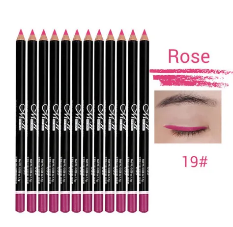 12Colors Eye Make-Up Eyeliner Pencil Waterproof