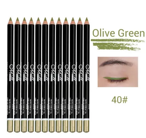 12Colors Eye Make-Up Eyeliner Pencil Waterproof