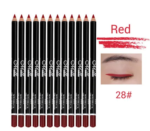 12Colors Eye Make-Up Eyeliner Pencil Waterproof