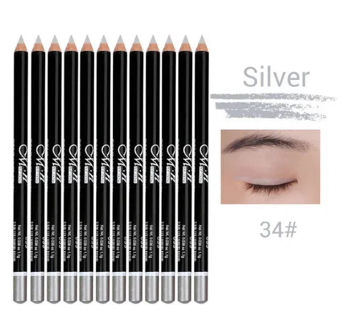12Colors Eye Make-Up Eyeliner Pencil Waterproof