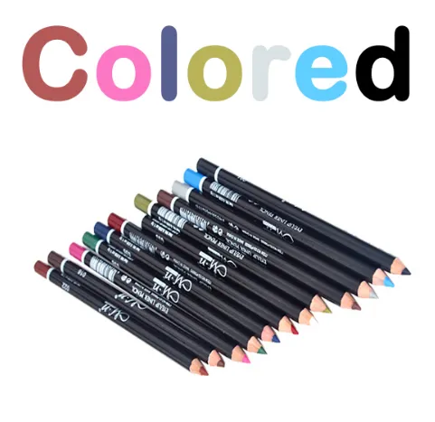 12Colors Eye Make-Up Eyeliner Pencil Waterproof