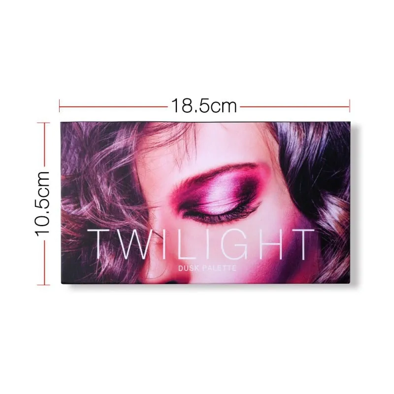 18 Colors Eyeshadow Pressed Palette Charm  Shimmer Matte Sexy Smoky Makeup