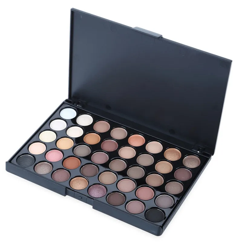 40 Color Eyeshadow Palette Matte Glitter EyeShadow Diamond Shimmer Eye Primer