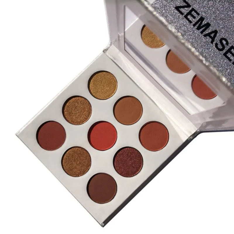9Colors Eye Shadow Palette Natural Shimmer Matte Eyeshadow Powder