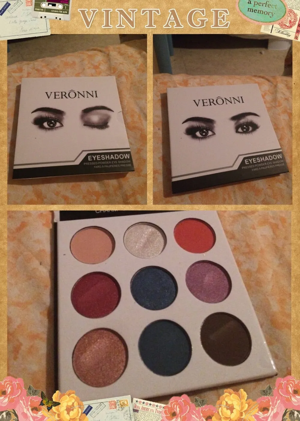 9Colors Eye Shadow Palette Natural Shimmer Matte Eyeshadow Powder