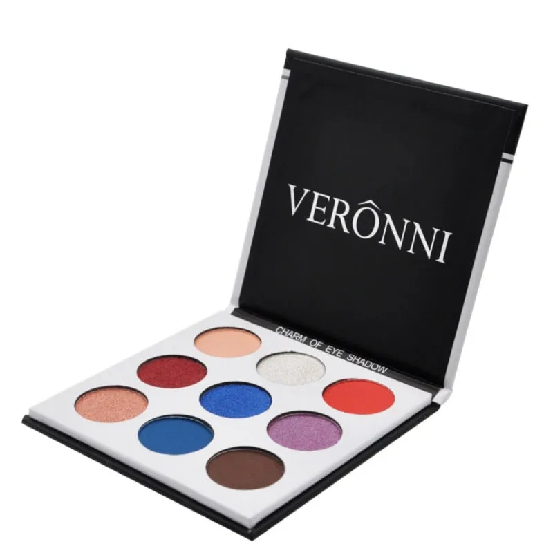 9Colors Eye Shadow Palette Natural Shimmer Matte Eyeshadow Powder