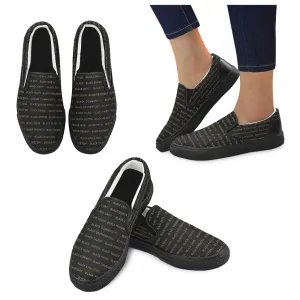 BLACK MAGIC ALLEAUXVER MEN'S SLIP ON SHOES