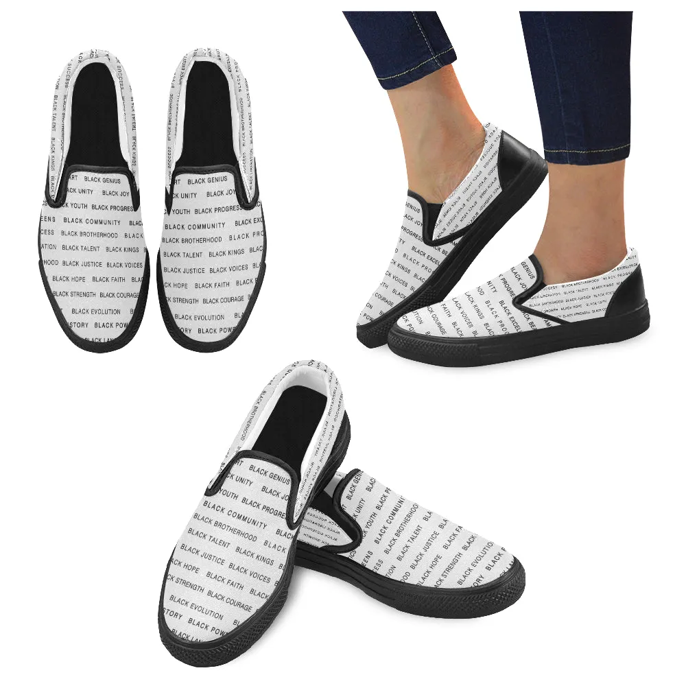 BLACK MAGIC ALLEAUXVER MEN'S SLIP ON SHOES