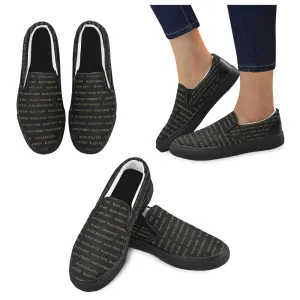BLACK MAGIC ALLEAUXVER WOMEN'S SLIP ON SHOES
