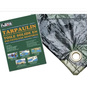 Bushline Outdoor Camouflage Tarp - 8x10