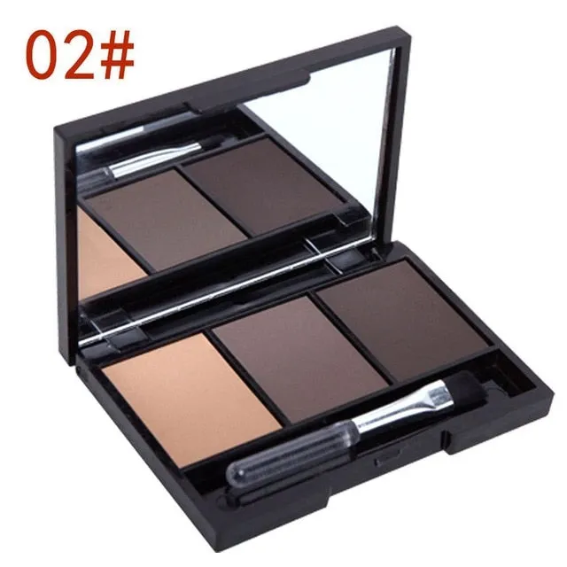 Cosmetic Matte Eye Shadow 3 Colors Make Up Set