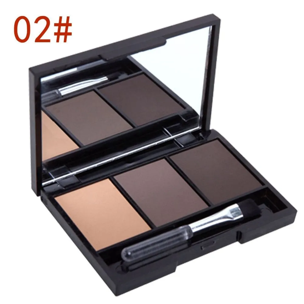 Cosmetic Matte Eye Shadow 3 Colors Make Up Set