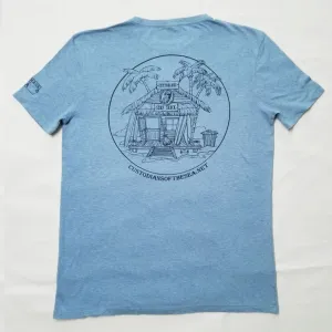 Custodians of the Sea- Hemp "Surf Shack Shangri-La" Unisex T-shirt