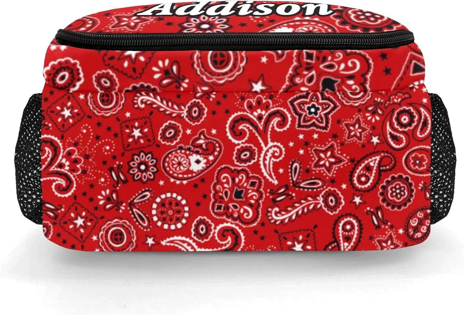 Deven Paisley Cowboy Horse Cool Personalized Casual Backpack,Primary School Bags Middle School Book Bags Laptop Daypack for Boy Girl Child Teen