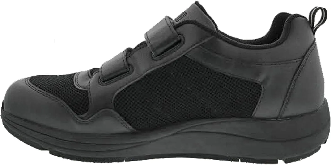 Drew Contest Mens Hook and Loop Slip Resistant Athletic Shoe