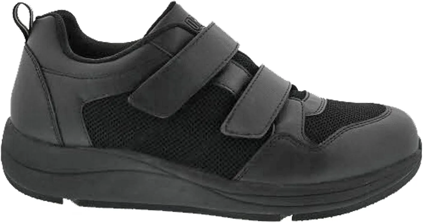 Drew Contest Mens Hook and Loop Slip Resistant Athletic Shoe