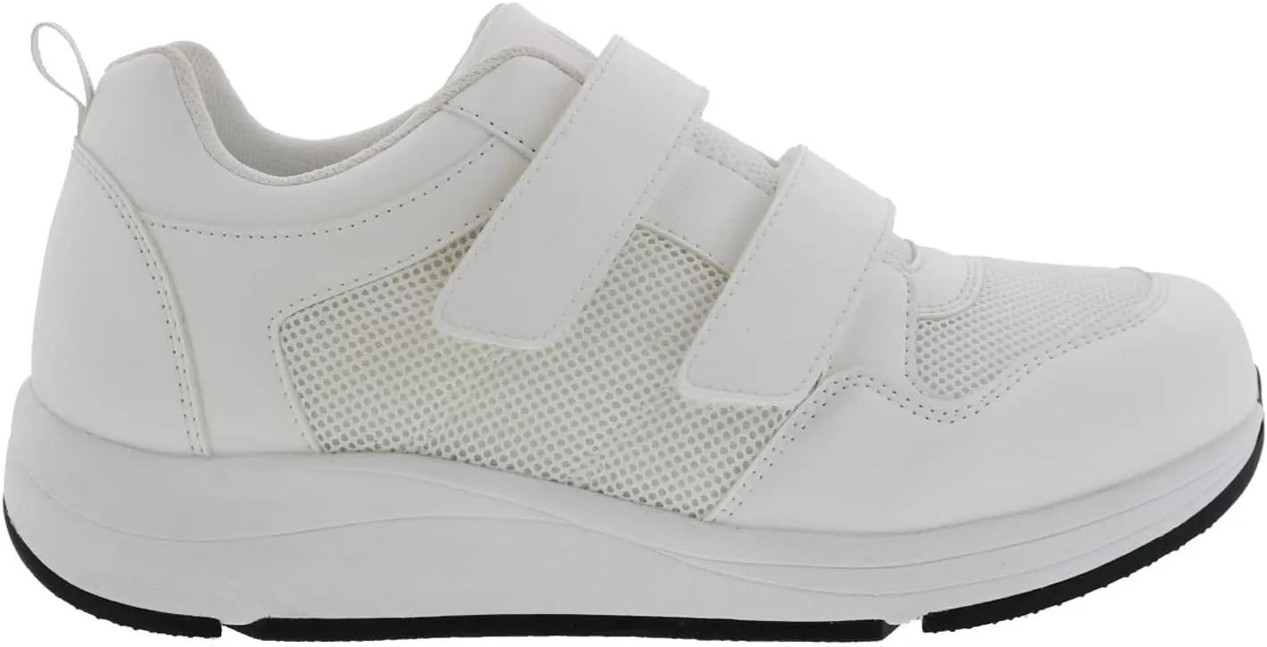 Drew Contest Mens Hook and Loop Slip Resistant Athletic Shoe