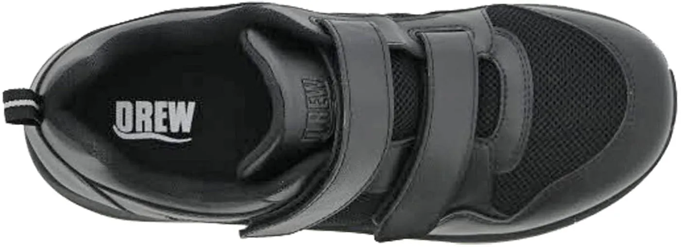 Drew Contest Mens Hook and Loop Slip Resistant Athletic Shoe