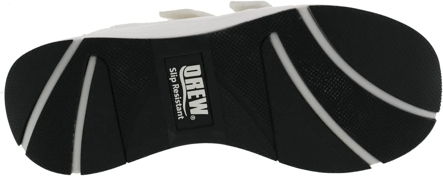 Drew Contest Mens Hook and Loop Slip Resistant Athletic Shoe