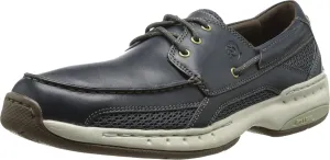 Dunham Rubber Midsole Slip Resistant Work Oxford Shoes Uniform Casual Medium 7 D, M US Men Navy