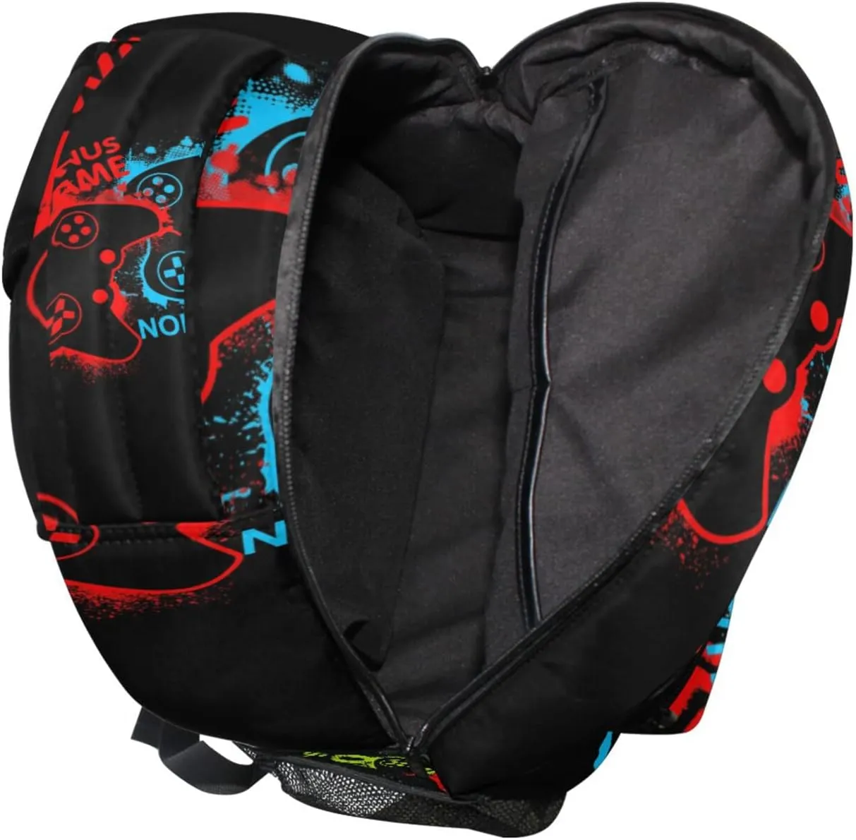 Game Controller School Backpack Game Controller School Book Bags Bookbags, Travel Laptop Backpack College School Computer Bag Hiking Camping Casual Daypack