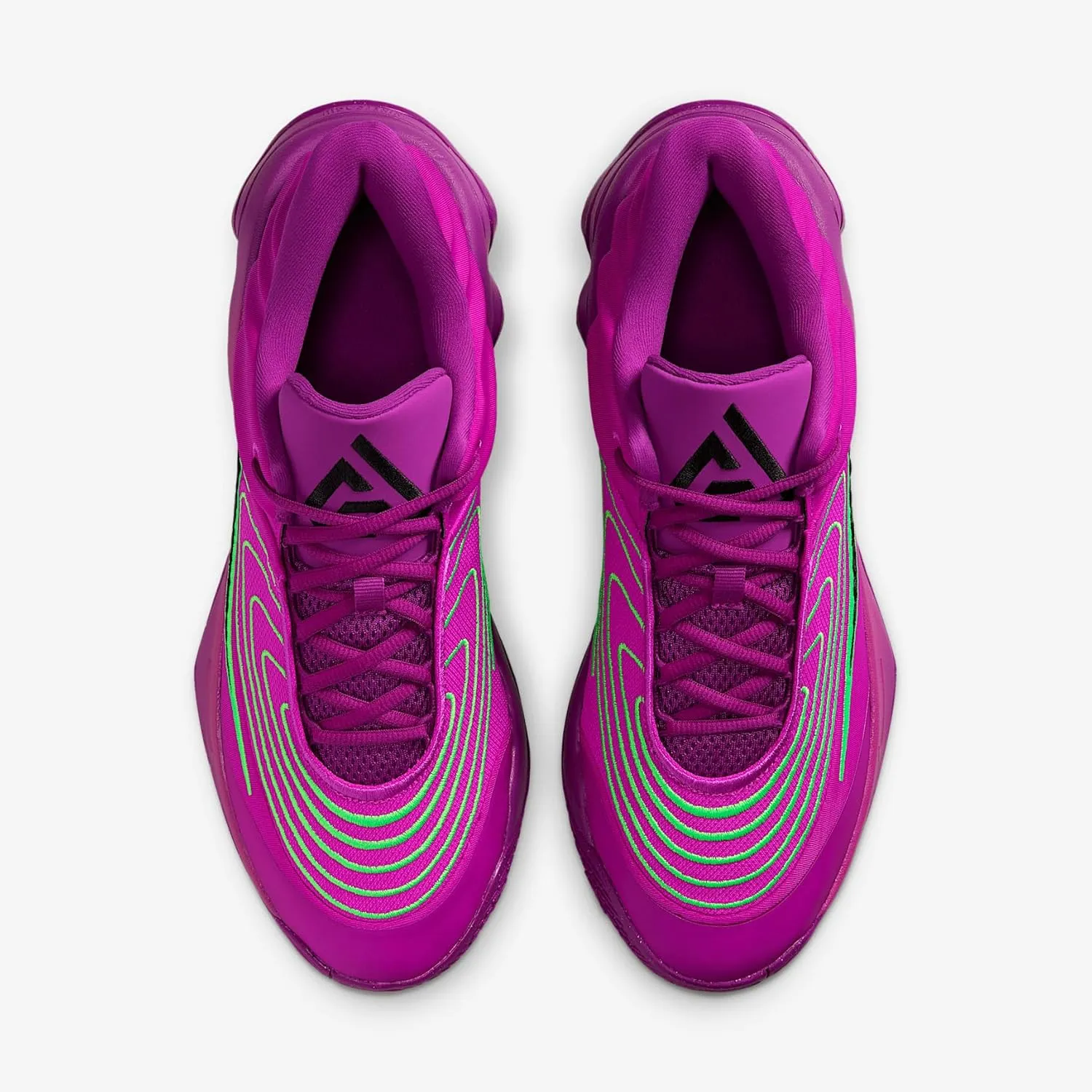 Giannis Immortality 4 Basketball Shoes (FQ3680-501, Hyper Violet/Green Strike/Bold Berry/Black)