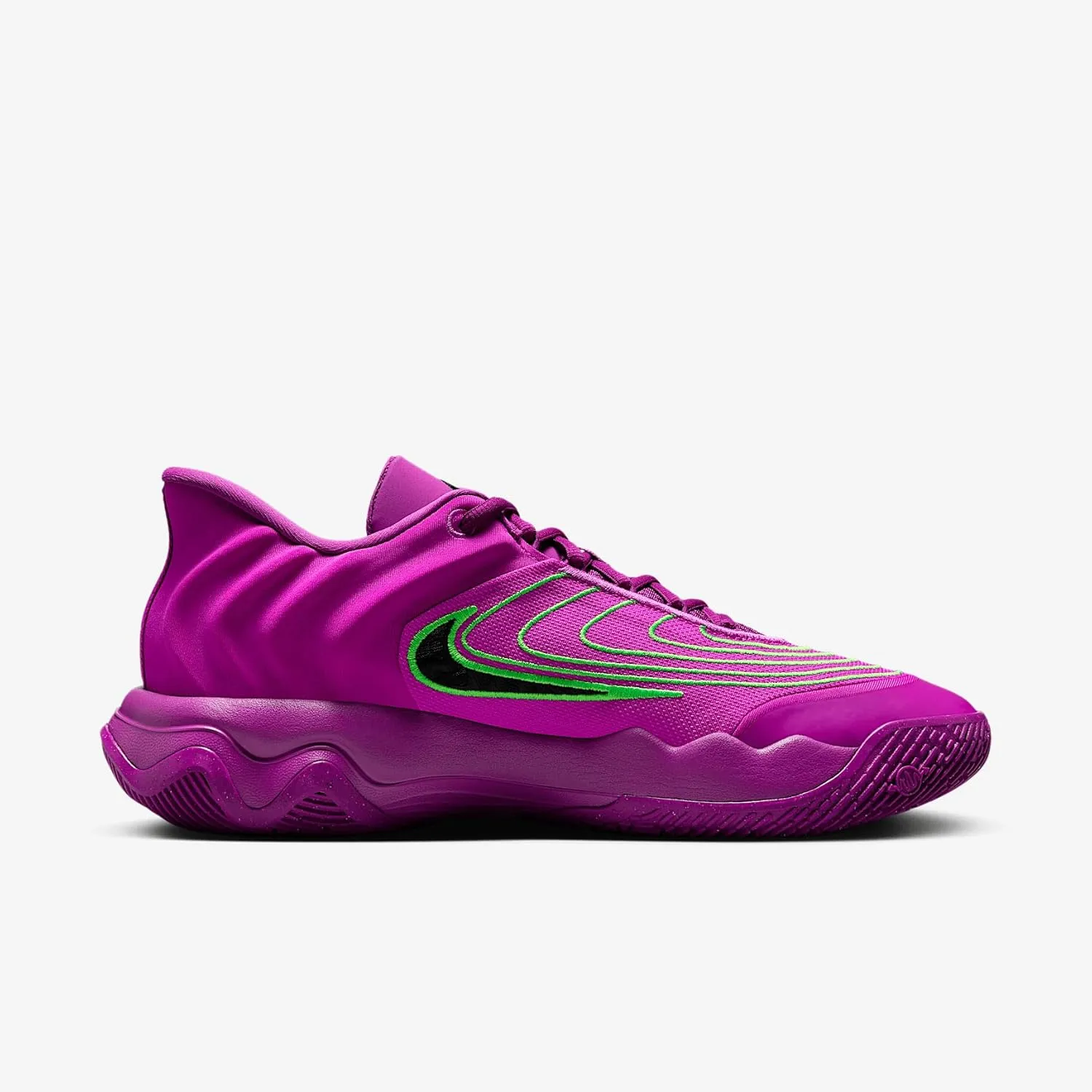 Giannis Immortality 4 Basketball Shoes (FQ3680-501, Hyper Violet/Green Strike/Bold Berry/Black)