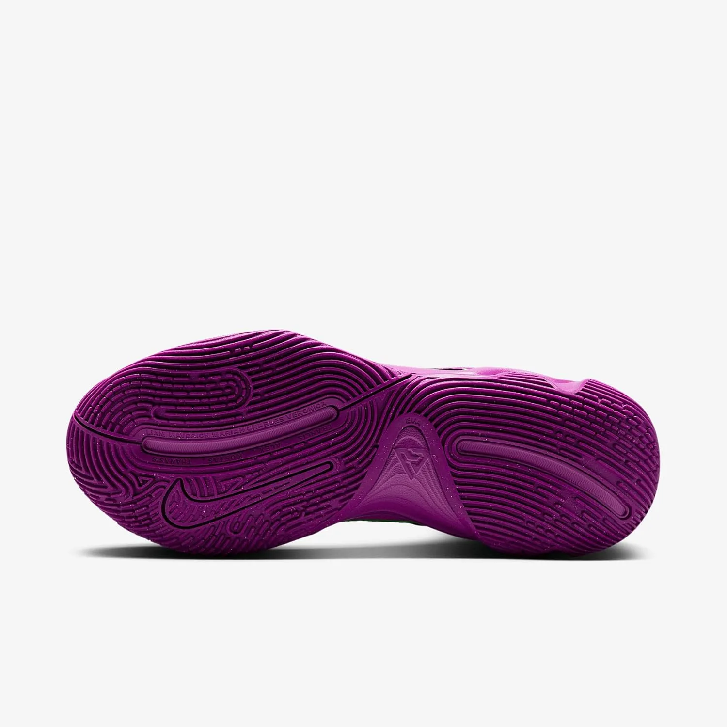Giannis Immortality 4 Basketball Shoes (FQ3680-501, Hyper Violet/Green Strike/Bold Berry/Black)