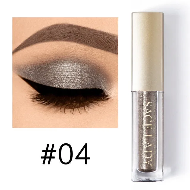 Glitter Eyeshadow Makeup Liquid Shimmer Glow Kit Make Up Highlighter Cream