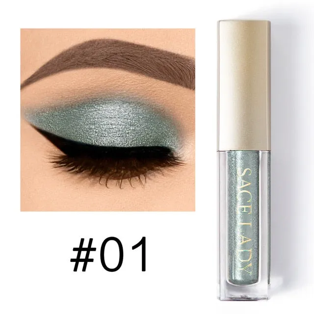Glitter Eyeshadow Makeup Liquid Shimmer Glow Kit Make Up Highlighter Cream