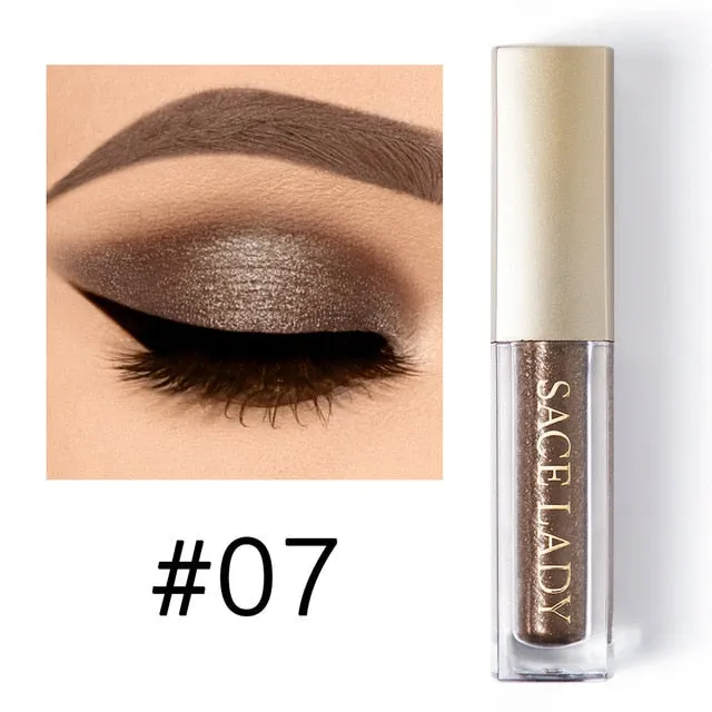 Glitter Eyeshadow Makeup Liquid Shimmer Glow Kit Make Up Highlighter Cream