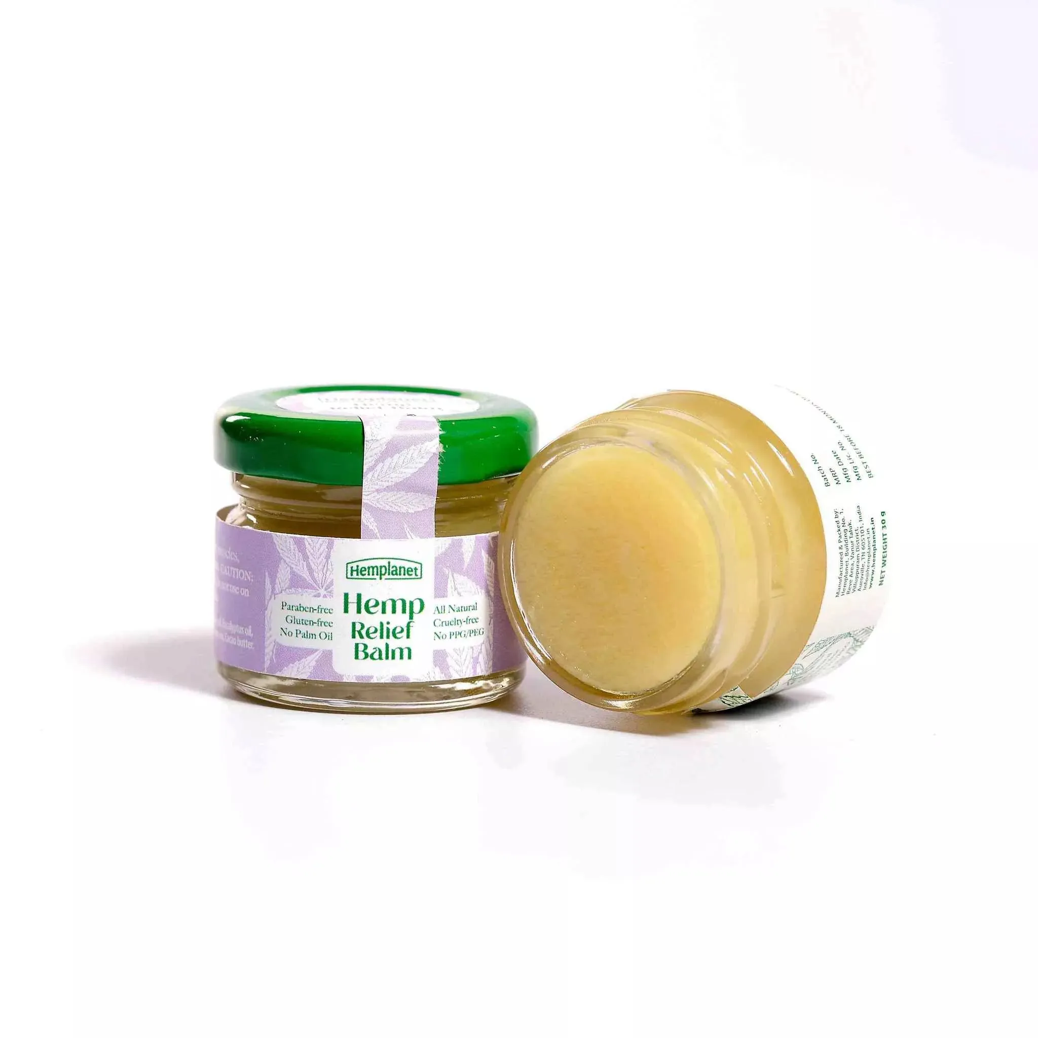 Hemplanet Auroville Hemp  Relief Balm