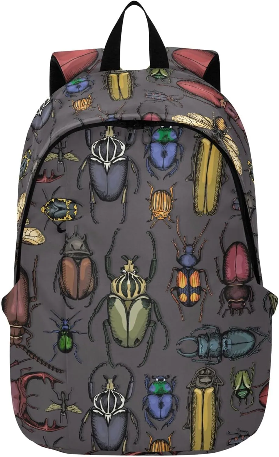 Insects Vintage Bugs Laptop Backpack Travel Hiking Camping Work Computer Back Packs Book Bags for Women Men