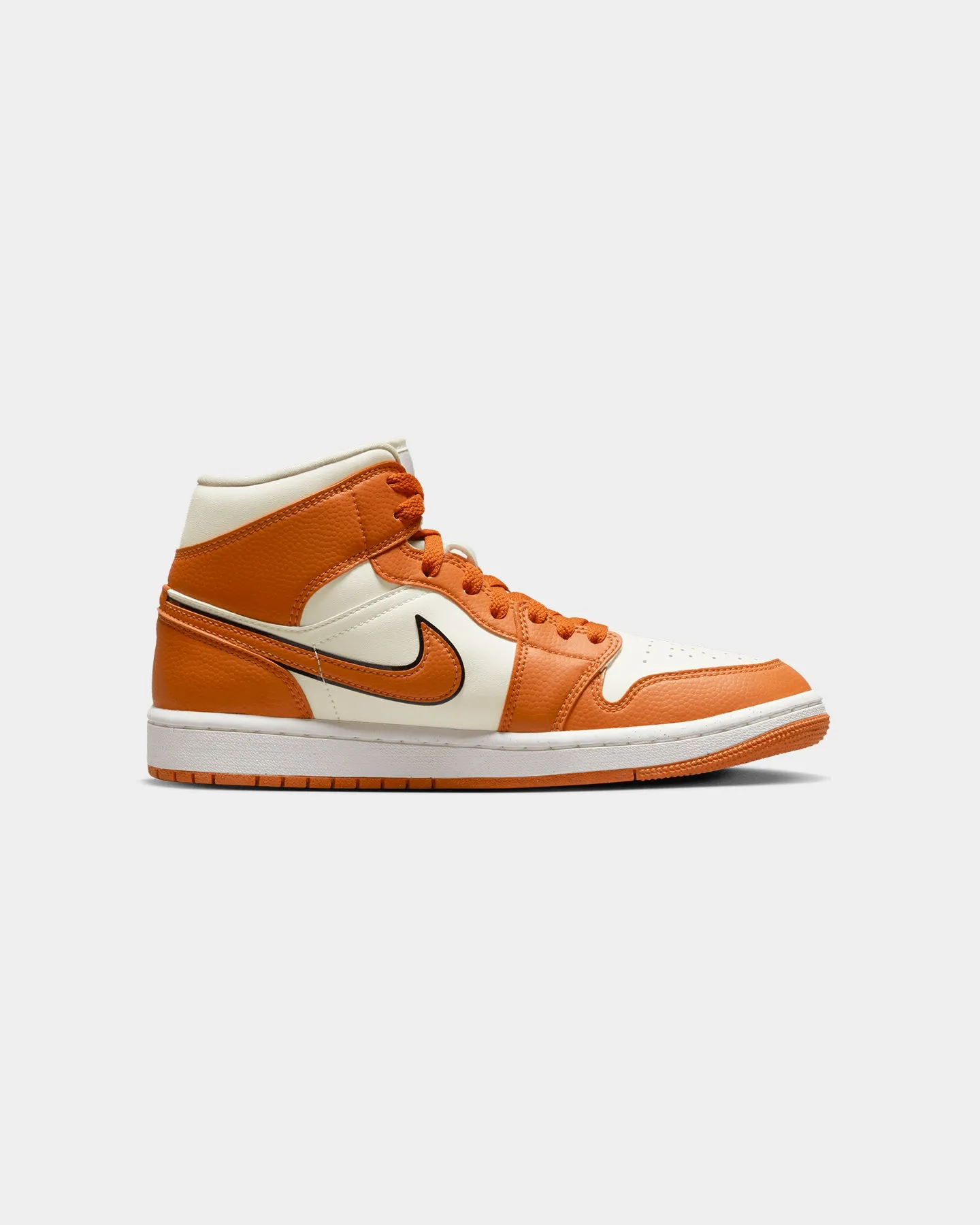 Jordan Women's Air Jordan 1 Mid SE "Sport Spice" Coconut Milk/Sport Spice-Black-Sail
