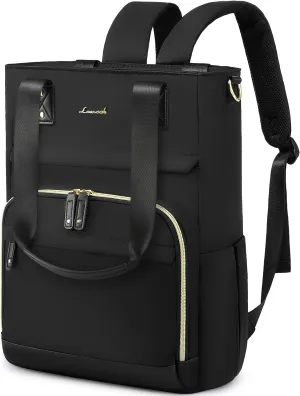 LOVEVOOK Laptop Backpack for Women, 17 Inch Work Backpack with Laptop Compartment, Water Resistant Computer Backpack for College, Travel, Commuter