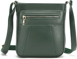NIUCUNZH Genuine Leather Crossbody Bags Womens Lightweight Shoulder Purse ladies Small Hobo Handbag