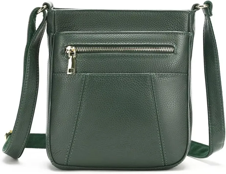NIUCUNZH Genuine Leather Crossbody Bags Womens Lightweight Shoulder Purse ladies Small Hobo Handbag