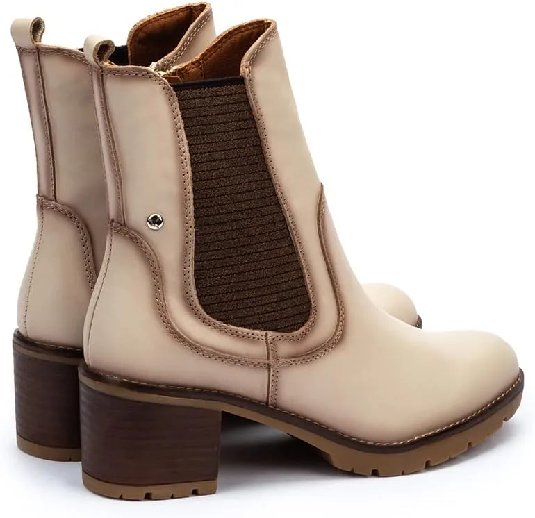 PIKOLINOS High-Heel Ankle Boot Leather Llanes for Woman