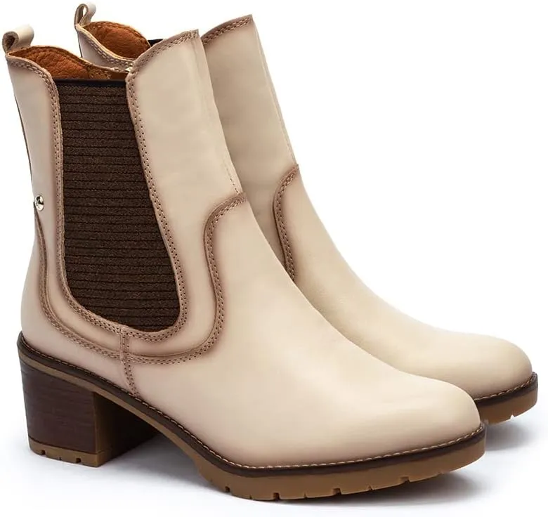 PIKOLINOS High-Heel Ankle Boot Leather Llanes for Woman