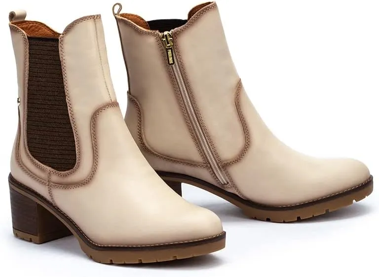 PIKOLINOS High-Heel Ankle Boot Leather Llanes for Woman