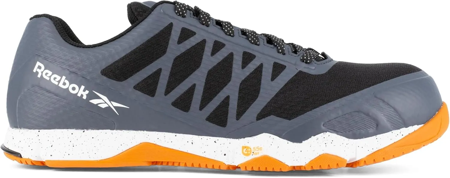Reebok Men's Rb4450 Speed Tr Safety Toe Athletic Work Shoe Black
