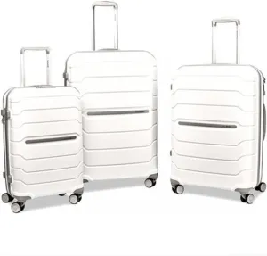 Samsonite Freeform 3 Piece Set 21|24|28 Inch Expandable Spinners (One Size, White)