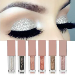 Shimmer Metal Glitter Liquid Eyeshadow Waterproof Easy to Wear