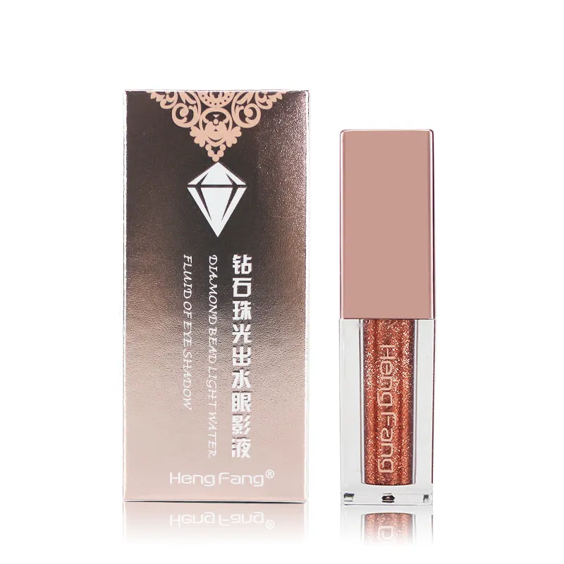 Shimmer Metal Glitter Liquid Eyeshadow Waterproof Easy to Wear