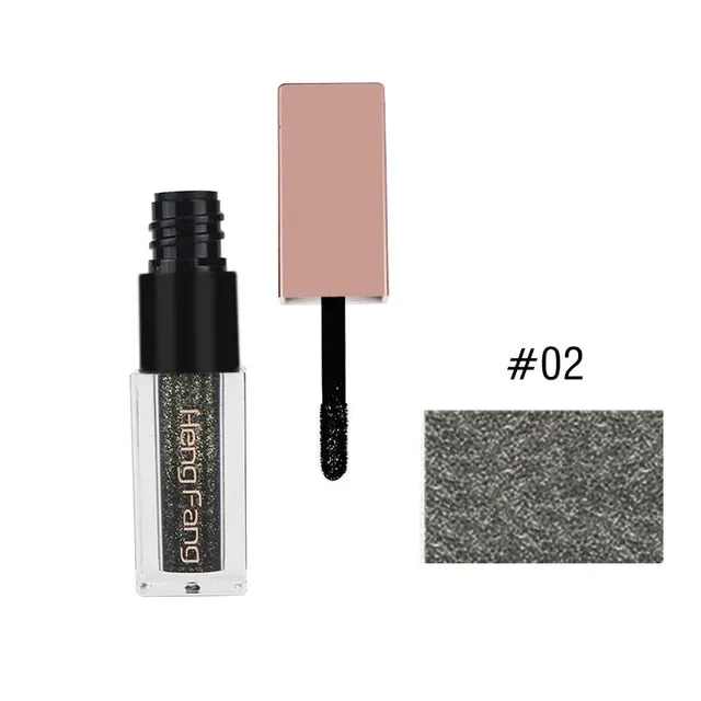 Shimmer Metal Glitter Liquid Eyeshadow Waterproof Easy to Wear