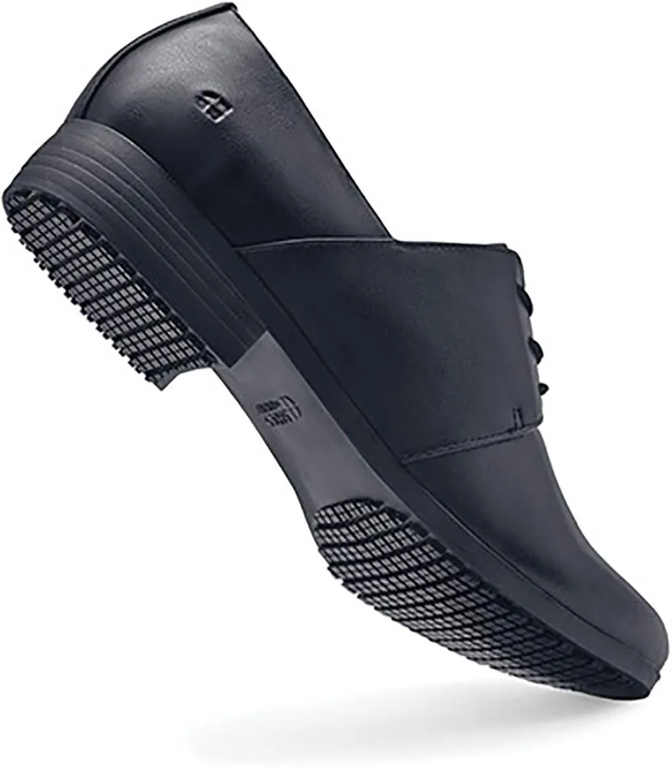 Shoes for Crews Madison III, Women's Slip Resistant Work Shoes, Water Resistant, Black
