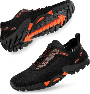 SOBASO Water Shoes Women Men Quick Drying Swim Beach Aqua Shoes for Water Sport Diving Hiking Sailing Travel