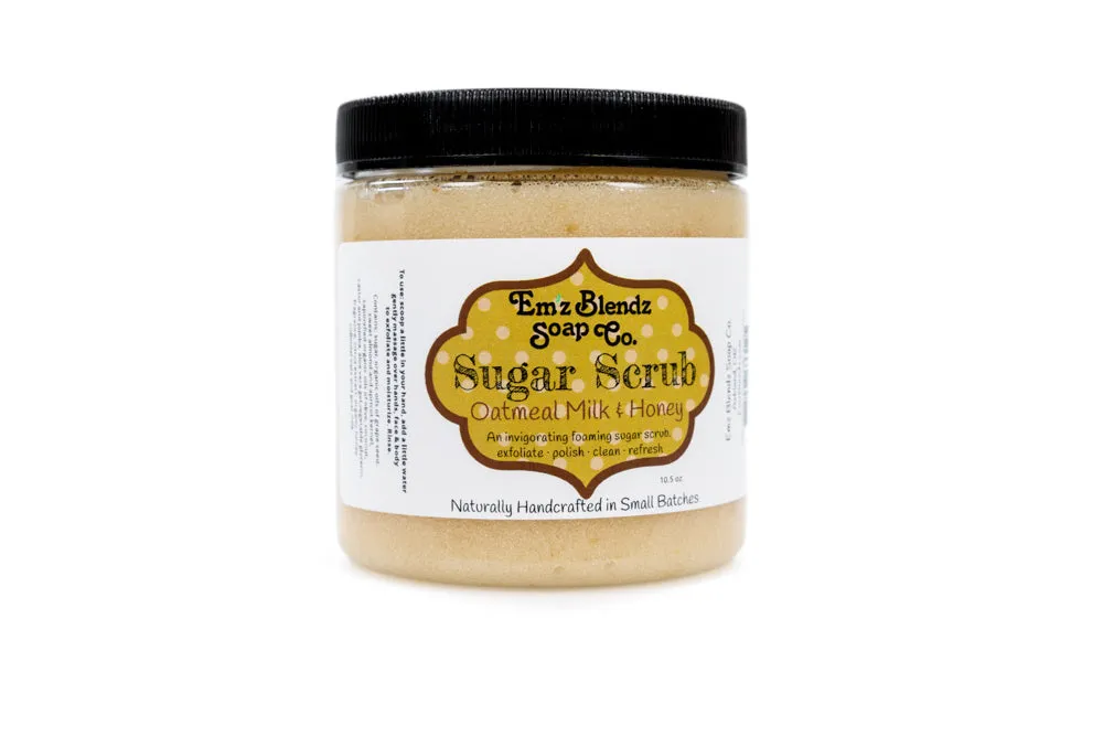 Soothing Oatmeal Milk & Honey | Face & Body Foaming Sugar Scrub Polish