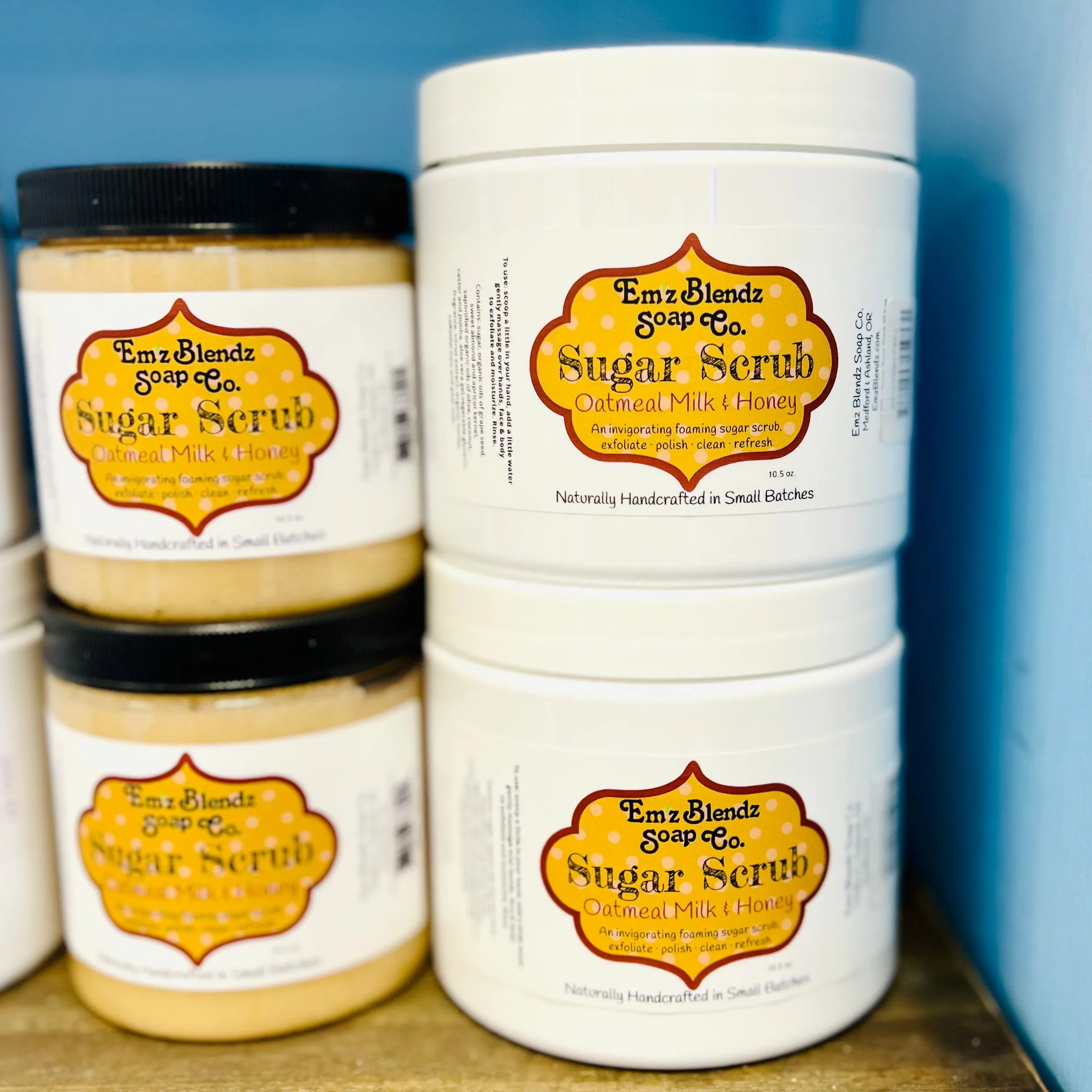 Soothing Oatmeal Milk & Honey | Face & Body Foaming Sugar Scrub Polish