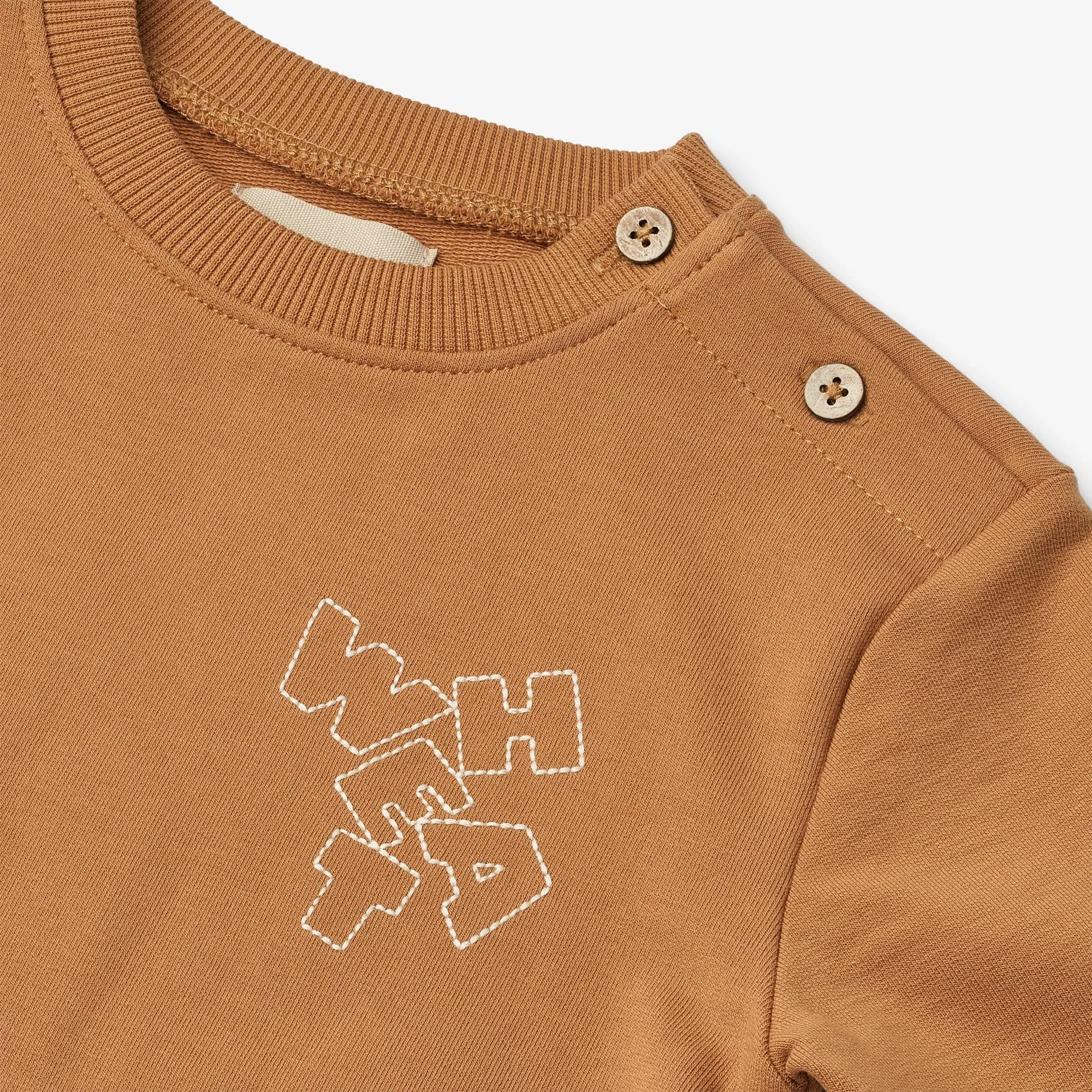 Sweatshirt Willi - almond
